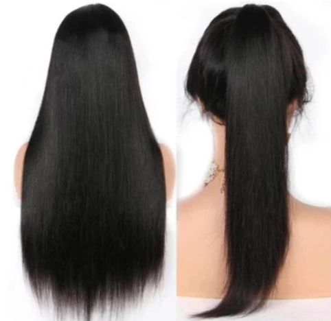 360 Lace Front  Wigs For Women Fake Scalp Brazilian Straight 360 Lace Frontal Wig