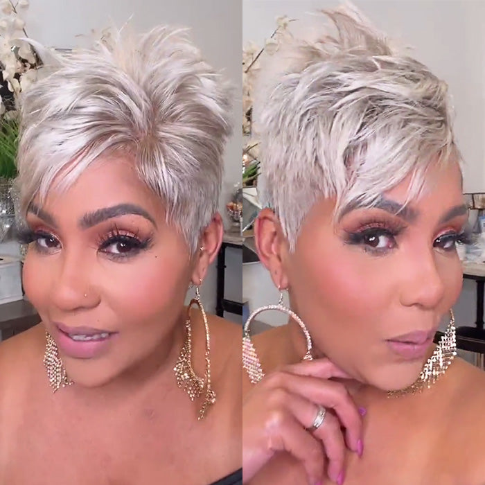 2024 Fashion Glue Free Natural Short Wig