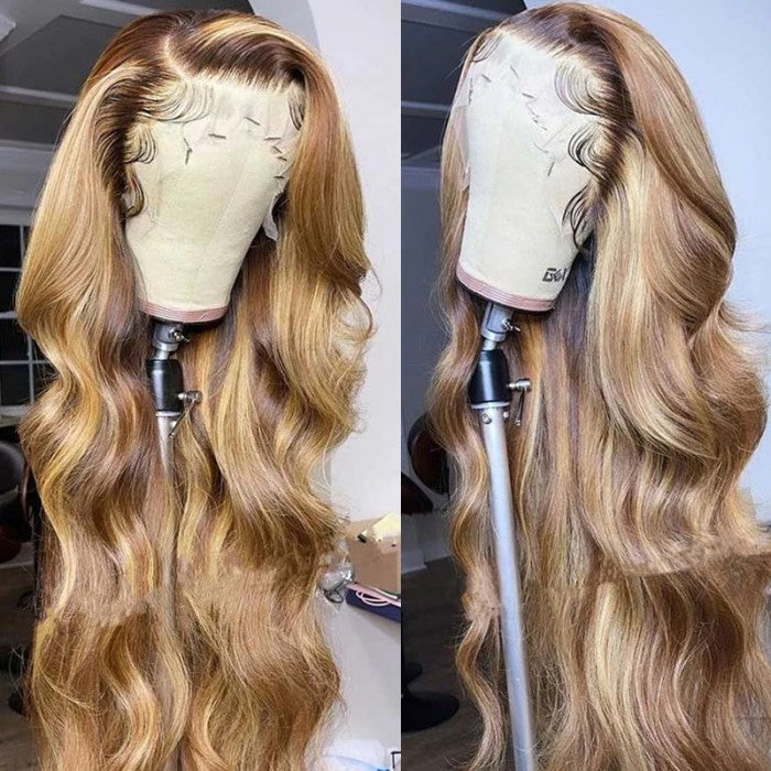 Lace Wigs hair Body Wave Colored Wigs