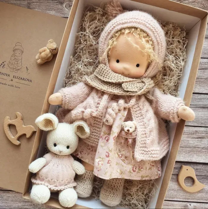 🔥The best gift for kids in winter 🎁 Handmade Waldorf Doll