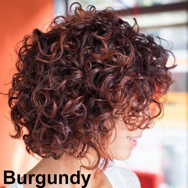 Layered Curly Hair Topper Works With Any Hair Length And Face Shape