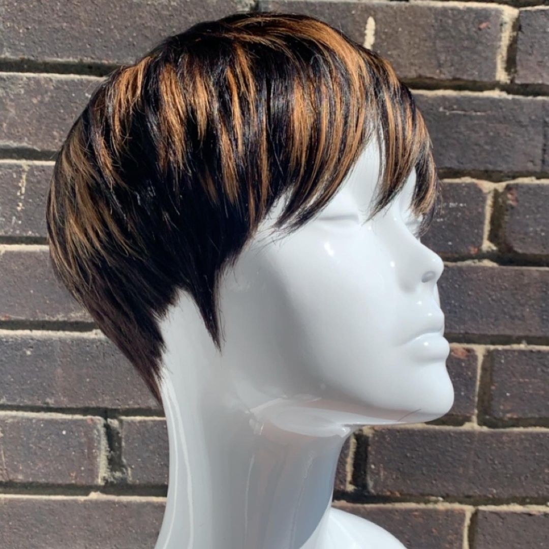 2024 NEW FASHION Glueless Natural super short wig