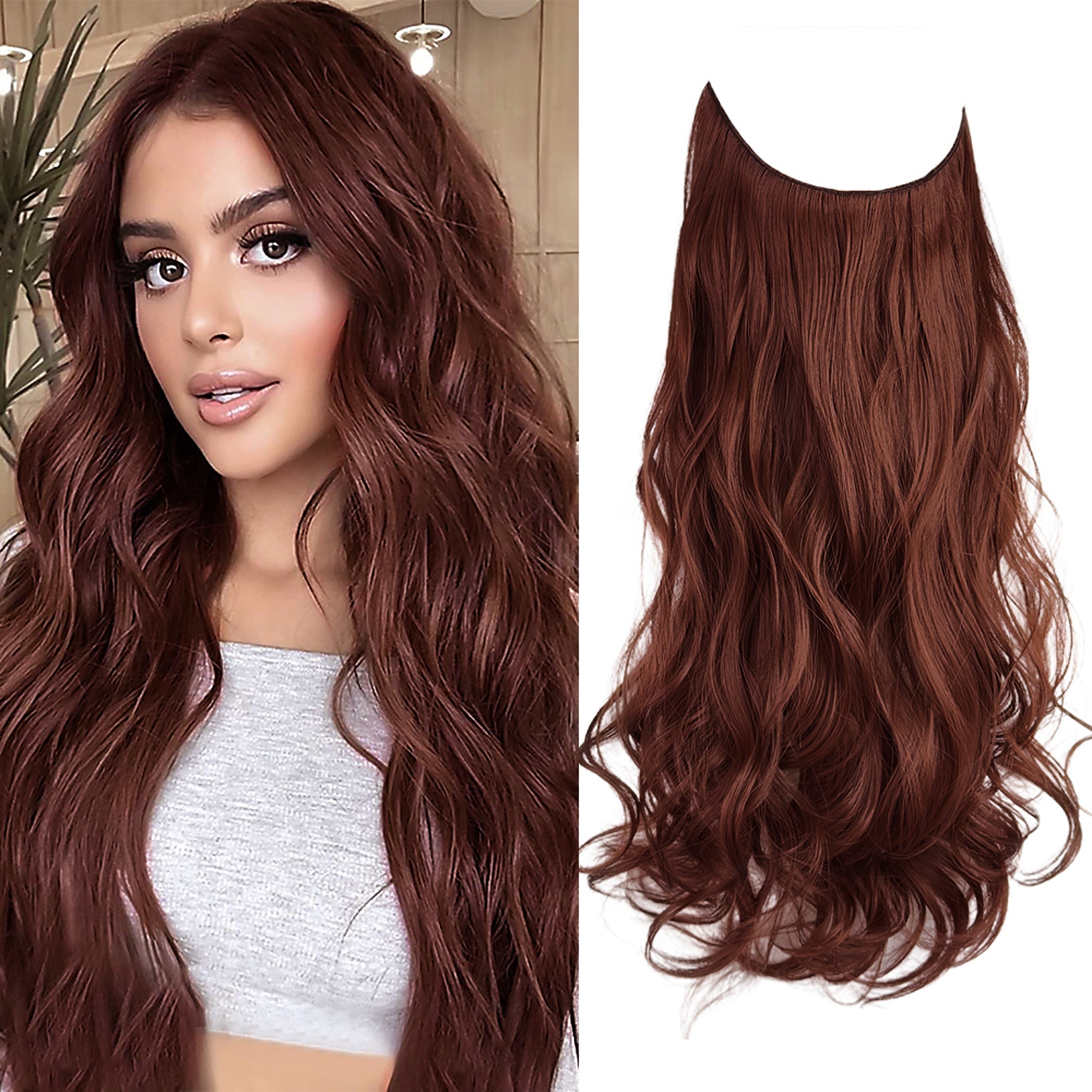 🔥Last Day 50% OFF🔥Wave Clip in Hair Extensions Wigs