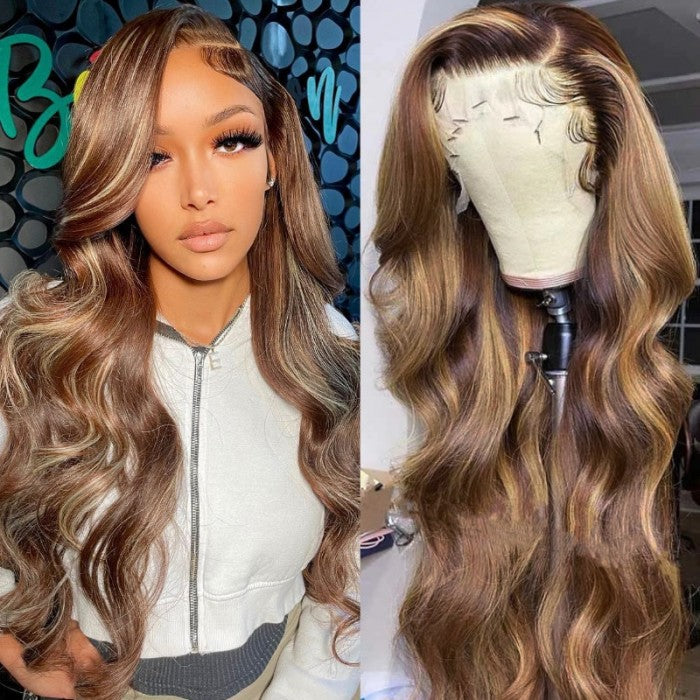 Lace Wigs hair Body Wave Colored Wigs