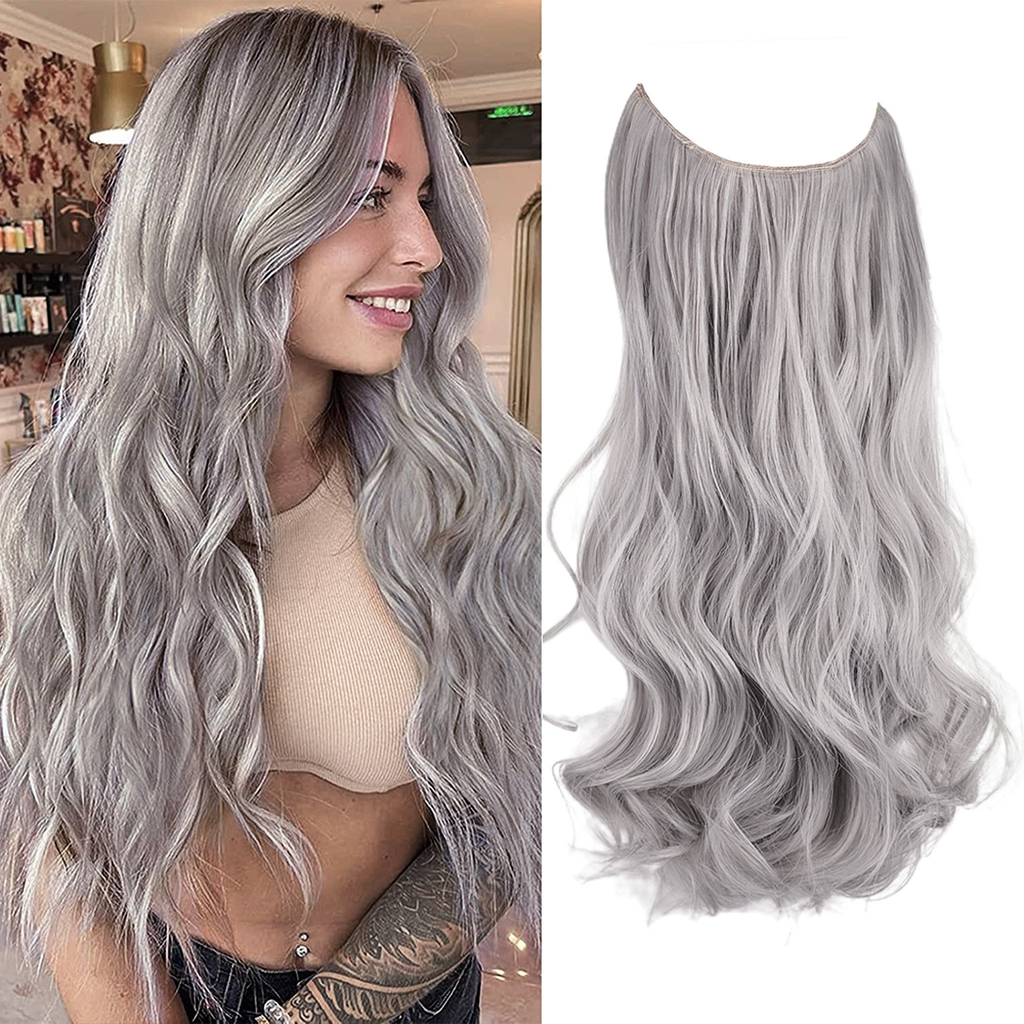 🔥Last Day 50% OFF🔥Wave Clip in Hair Extensions Wigs