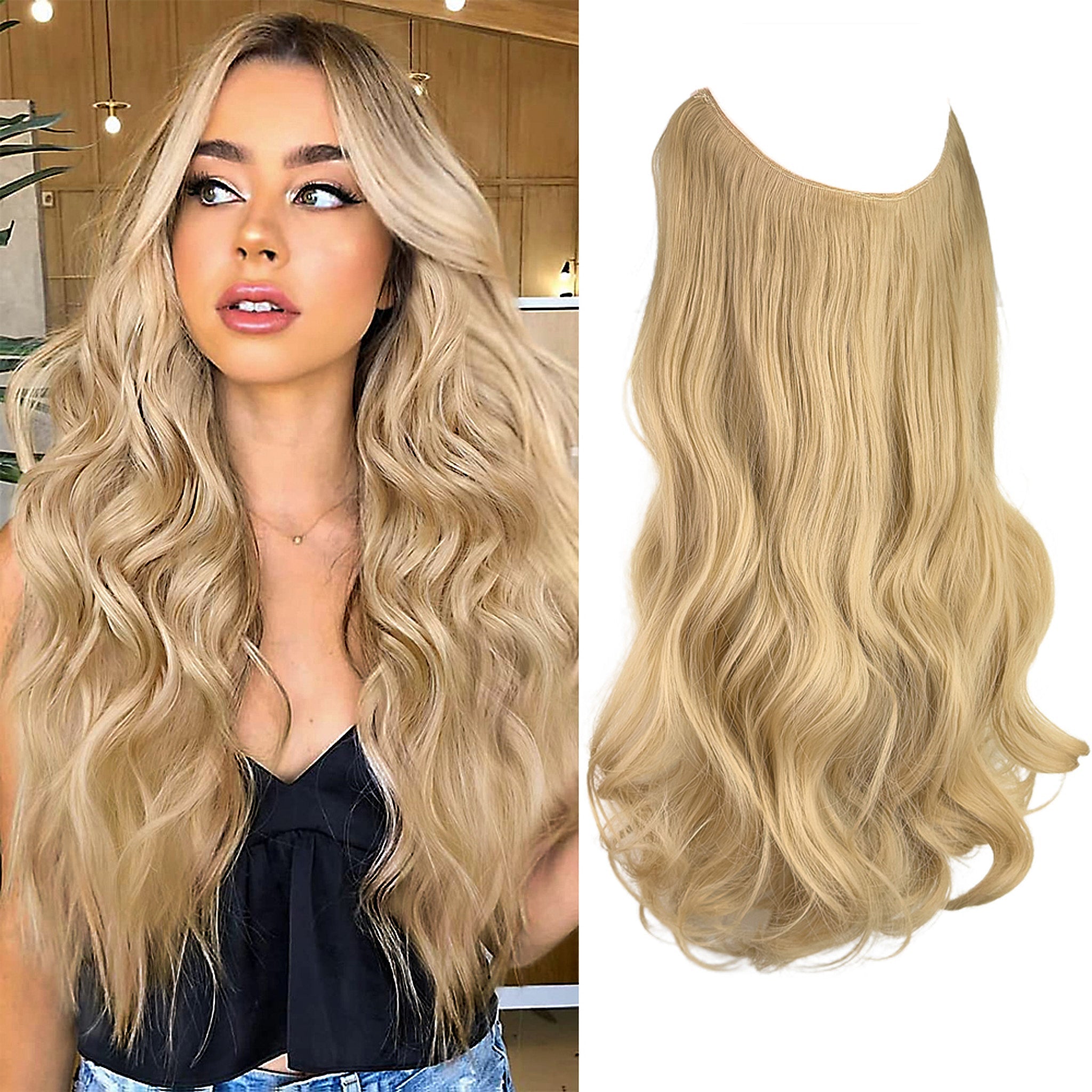 🔥Last Day 50% OFF🔥Wave Clip in Hair Extensions Wigs