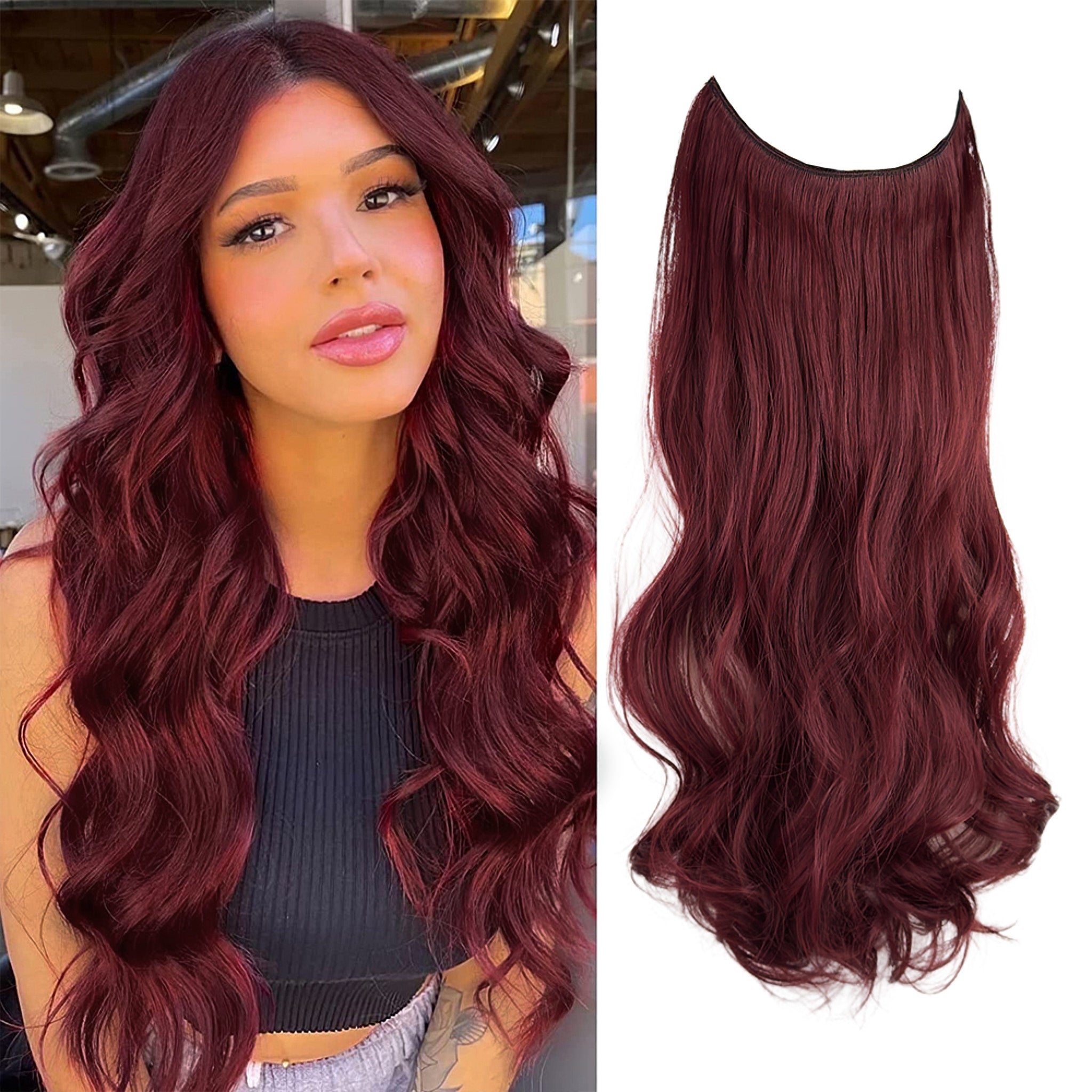 🔥Last Day 50% OFF🔥Wave Clip in Hair Extensions Wigs