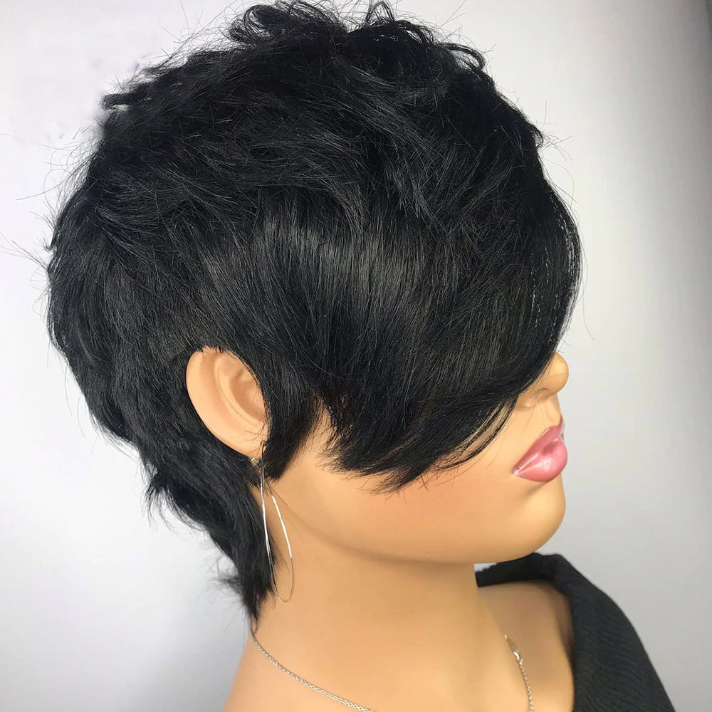 New Fashion Summer Natural Pixie Cut Wig