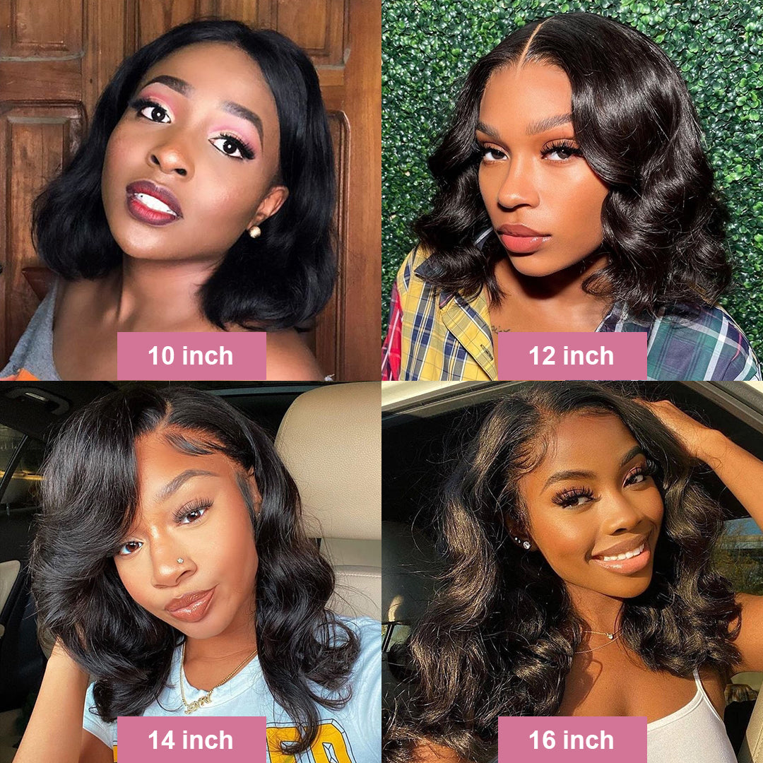 Short Bob Body Wave Wig For Women