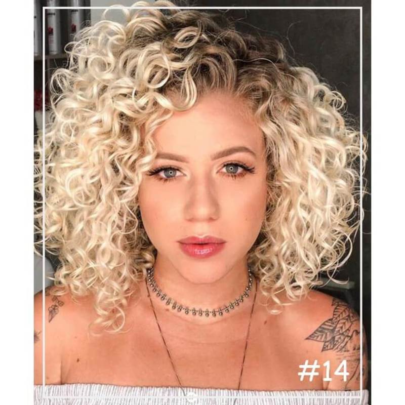 🔥LAST DAY 50% OFF🔥MID LENGTH NATURAL BOB CURLY WIG