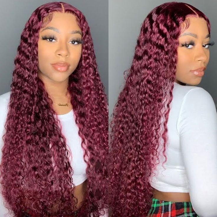 Brazilian Water Wave Long Curly Wigs