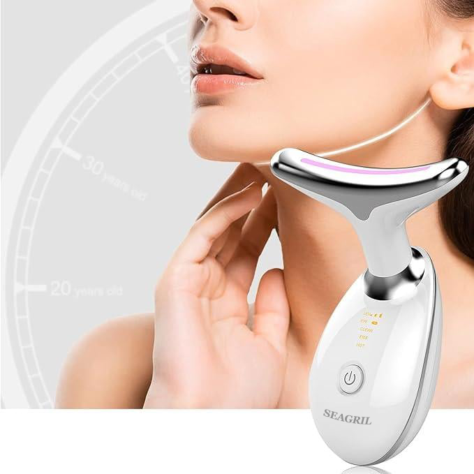 Last Day Promotion 70% OFF-🔥SEAGRIL-Three-Purpose Lifting And Firming Facial Massage Device