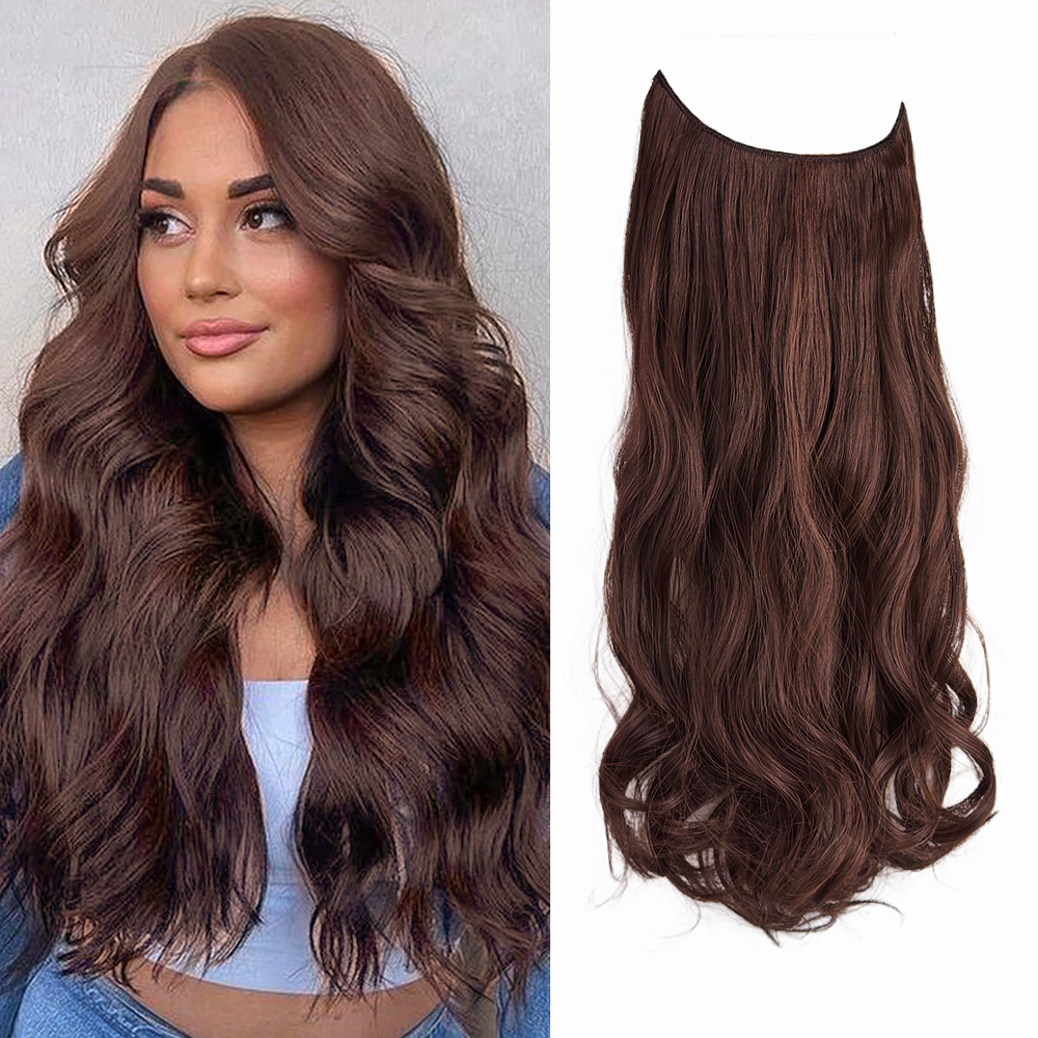 🔥Last Day 50% OFF🔥Wave Clip in Hair Extensions Wigs