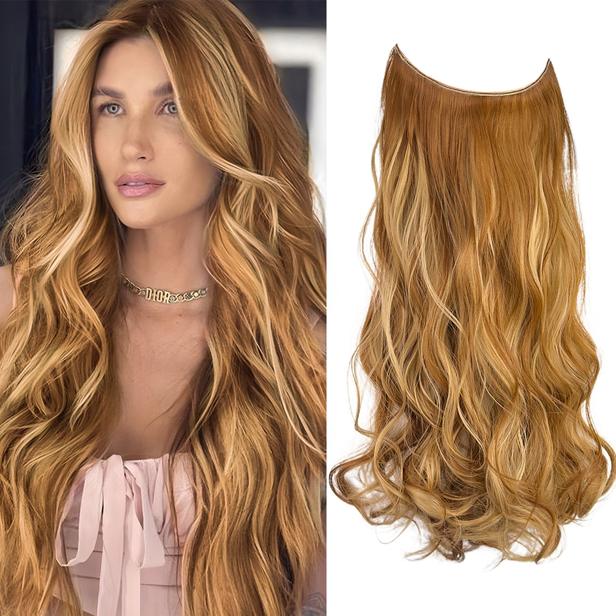 🔥Last Day 50% OFF🔥Wave Clip in Hair Extensions Wigs