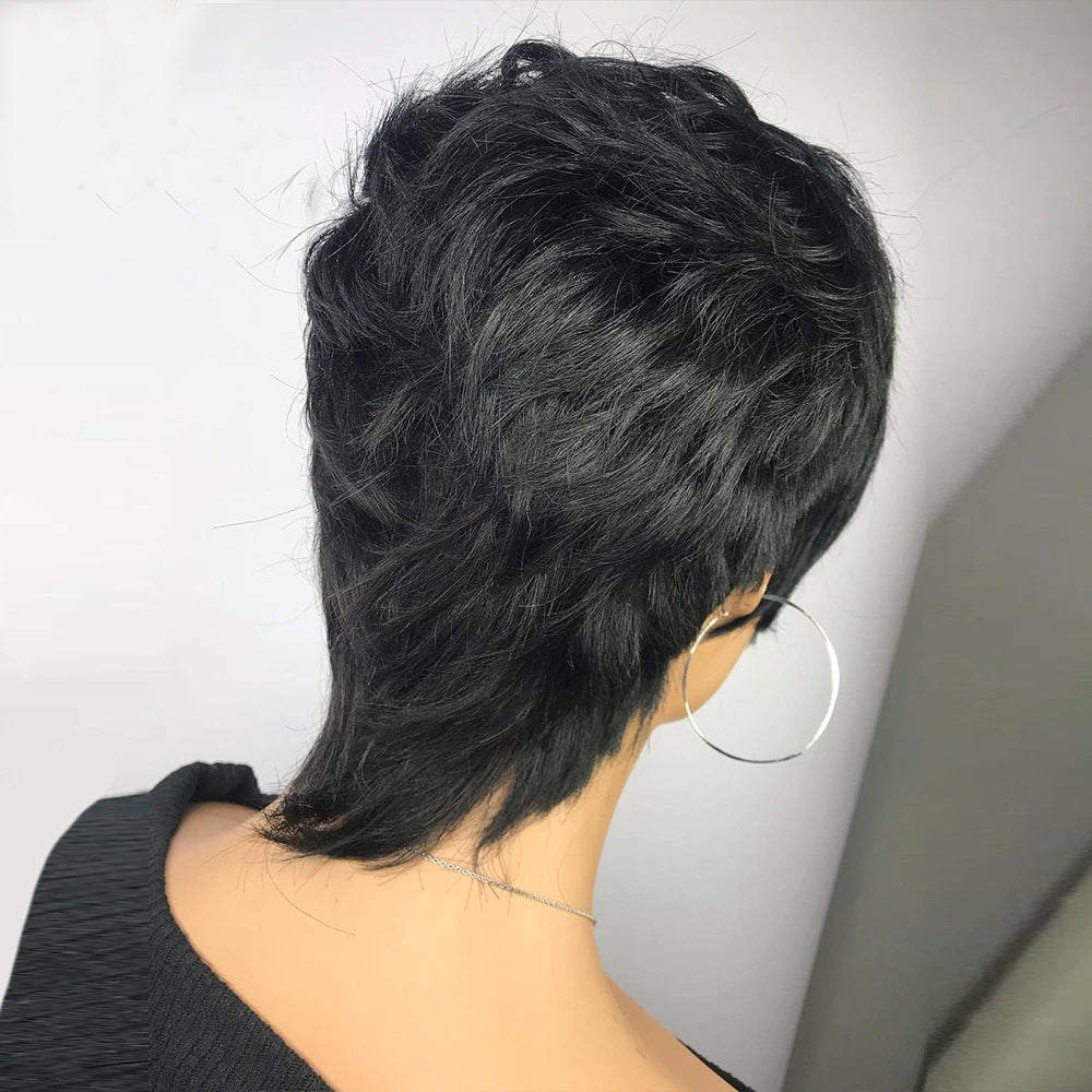 New Fashion Summer Natural Pixie Cut Wig