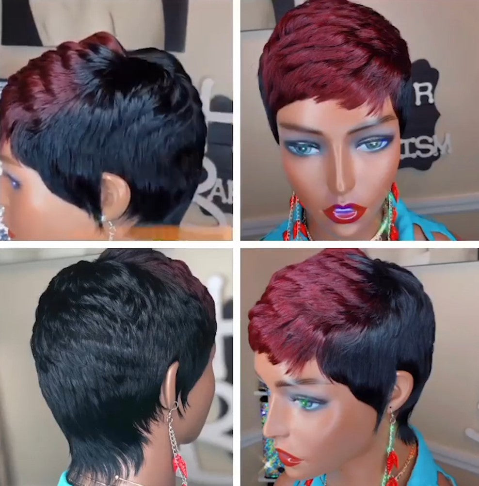 Pixie Cut Wisg Hot Sale Wigs Short Girls Women Hair