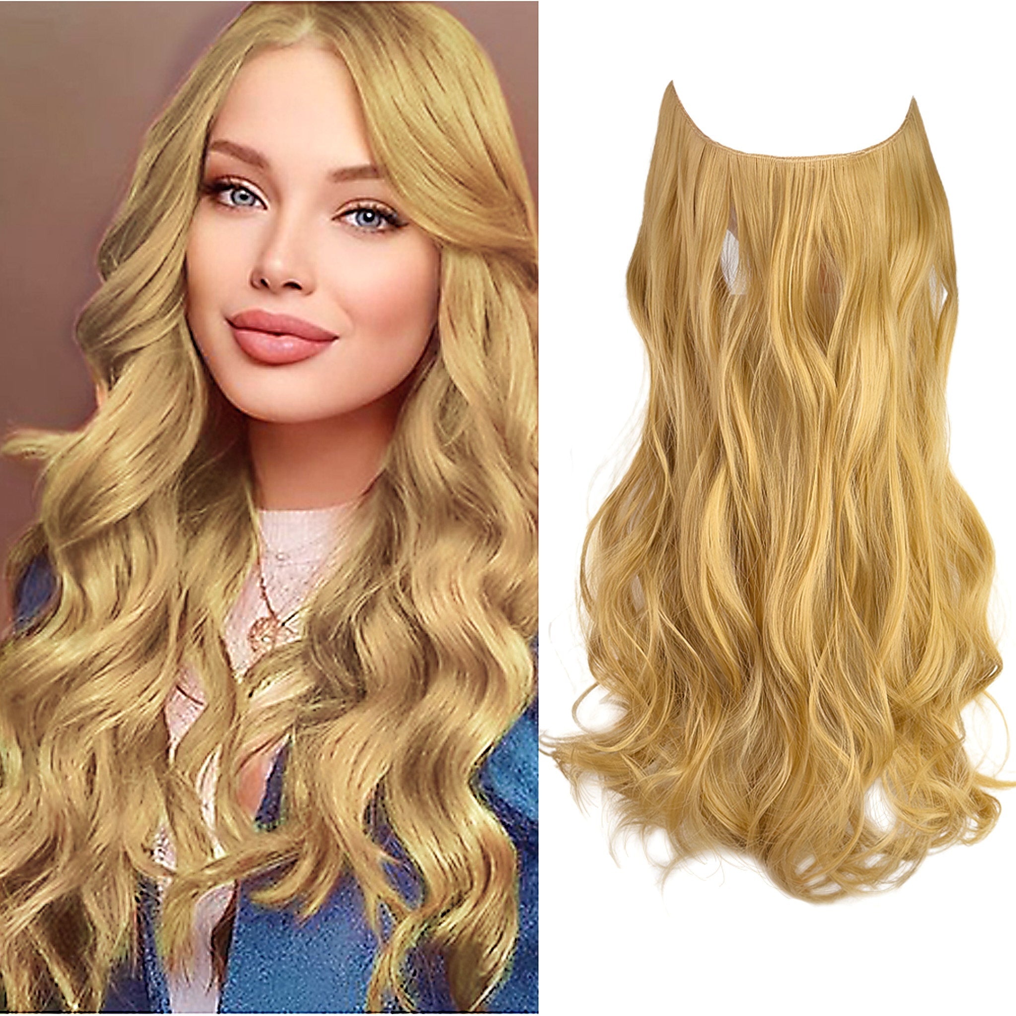 🔥Last Day 50% OFF🔥Wave Clip in Hair Extensions Wigs