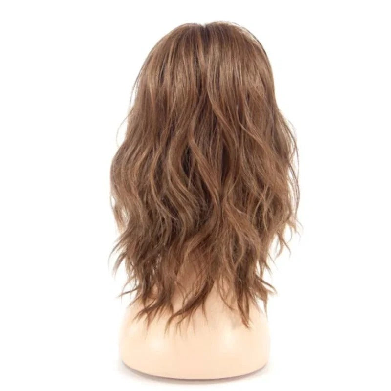 Natural Silk Layered Wavy hair Natural Hair Topper