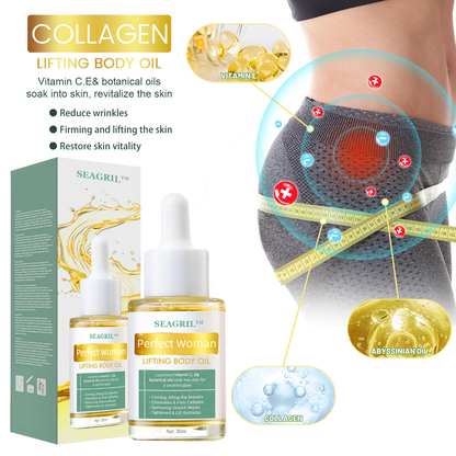 🔥LAST DAY SALE-80% OFF)SEAGRIL-CollagenPlus Lifting Body Oil