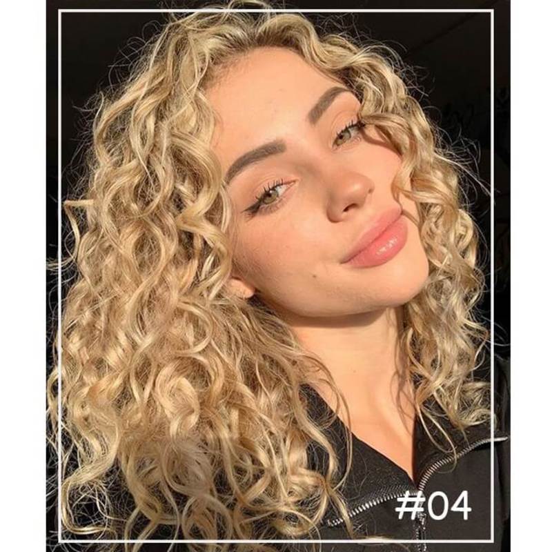 🔥LAST DAY 50% OFF🔥MID LENGTH NATURAL BOB CURLY WIG