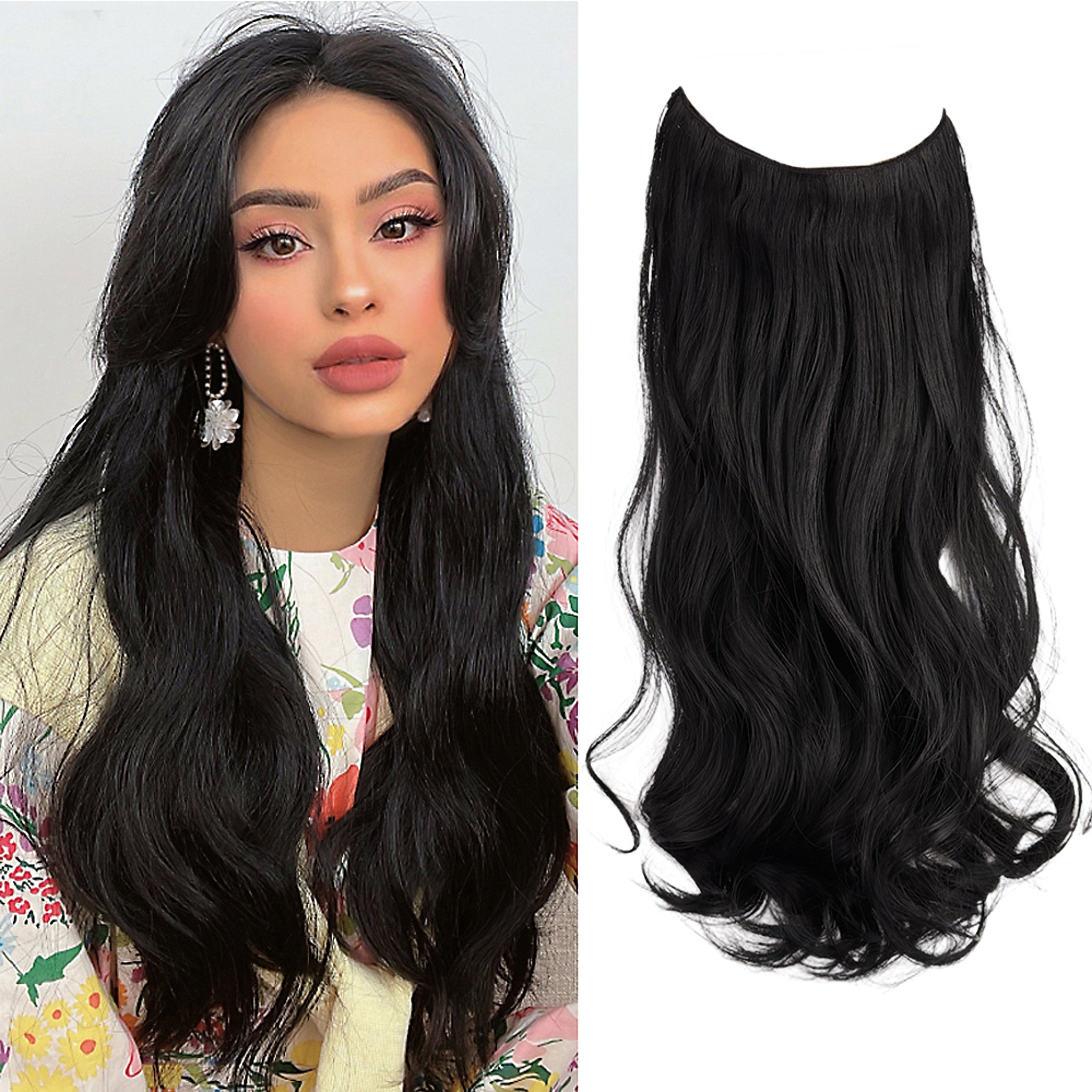 🔥Last Day 50% OFF🔥Wave Clip in Hair Extensions Wigs