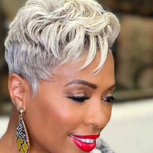 Hot Sale Short Full  Wig Curly Wig