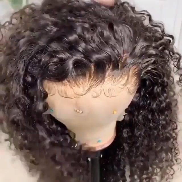 2024 New Fashion Water Wave Curly Bob Wig