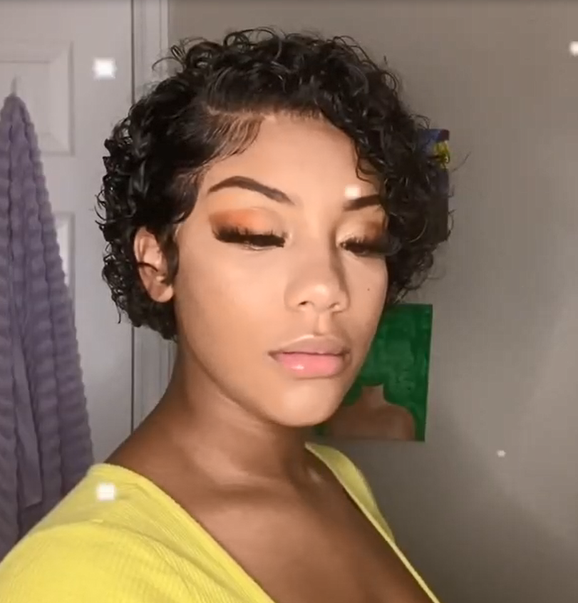 2024 Short Pixie Cut Wig Short Bob For Black Women