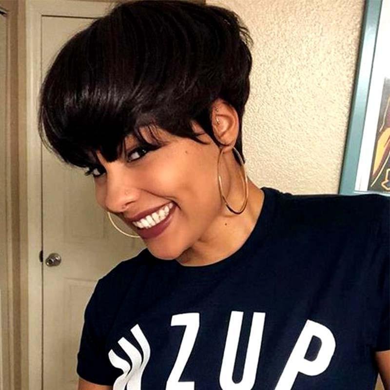 Super Natural Instant Fashion Pixie Cut Wigs