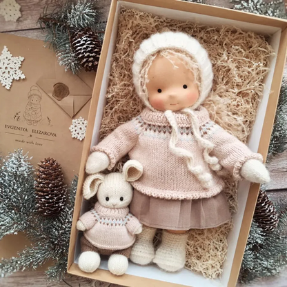 🔥The best gift for kids in winter 🎁 Handmade Waldorf Doll