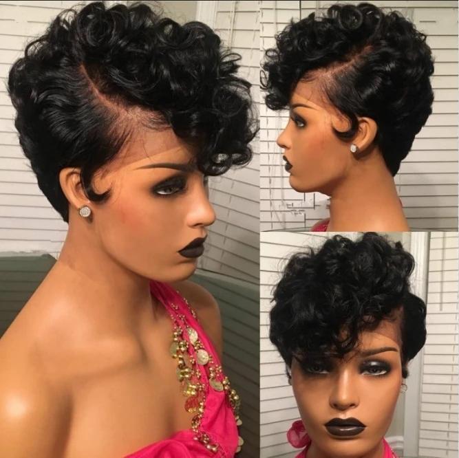 2024 Hot Best Design Kinky Short Curly Bob Wig