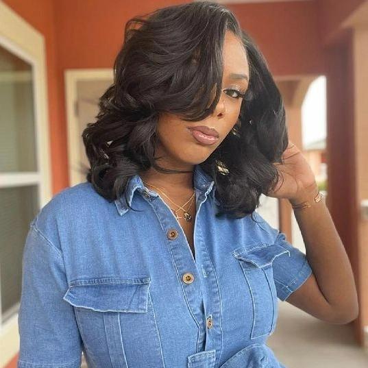 Short Bob Body Wave Wig For Women