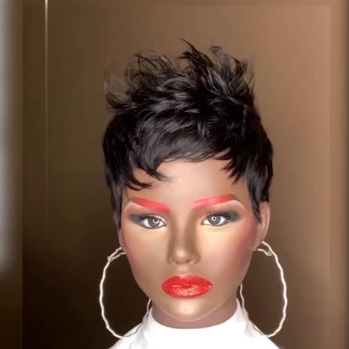 2024 New Fashion Pixie Cut Wig