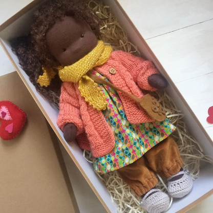 🔥The best gift for kids in winter 🎁 Handmade Waldorf Doll