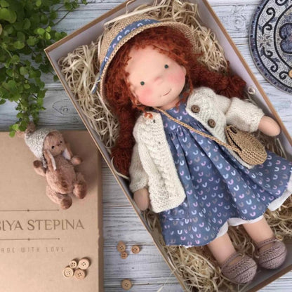 🔥The best gift for kids in winter 🎁 Handmade Waldorf Doll