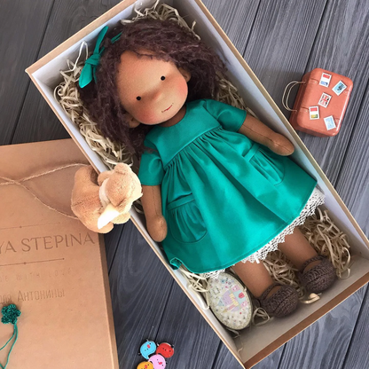 🔥The best gift for kids in winter 🎁 Handmade Waldorf Doll