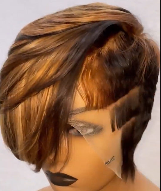 4 Inch Bob Short Wig Straight Hair