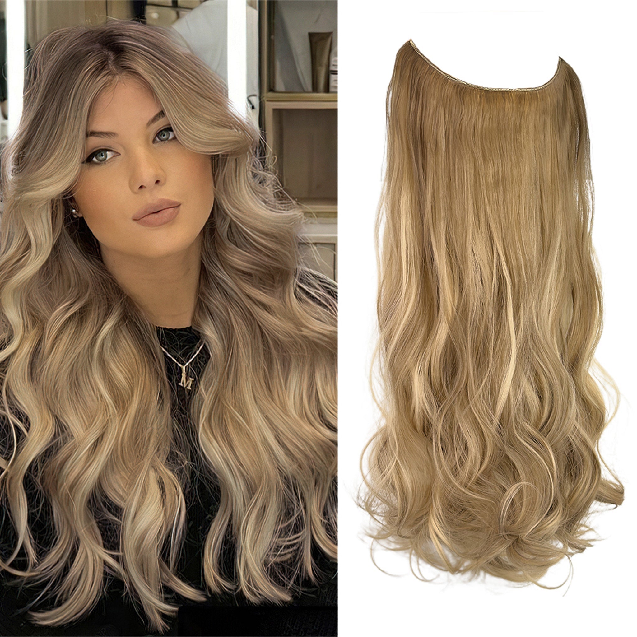 🔥Last Day 50% OFF🔥Wave Clip in Hair Extensions Wigs