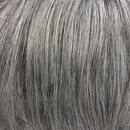 Silver Grey BOB Roll Wig