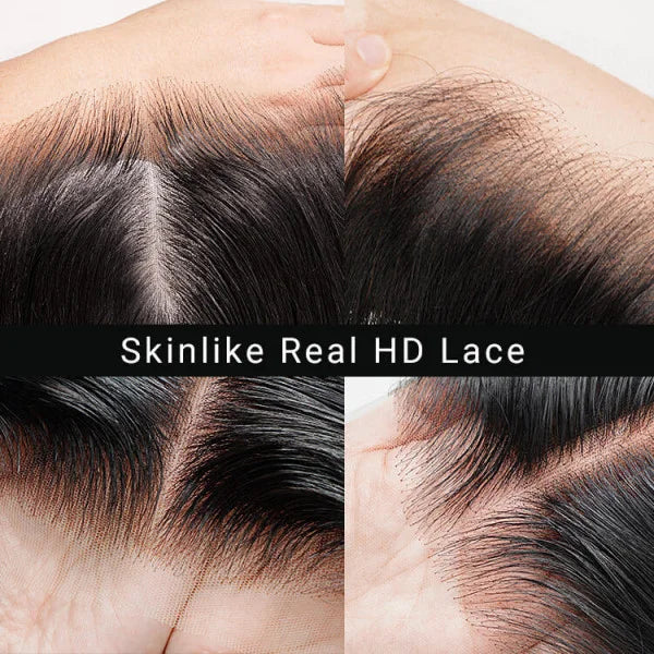 HD Lace Front Straight Pre Cut Lace Skin Melt Transparent Easy & Go hair Wigs