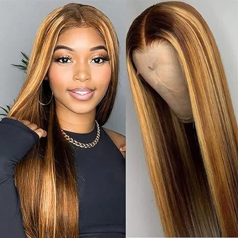 HD Lace Front Straight Pre Cut Lace Skin Melt Transparent Easy & Go hair Wigs