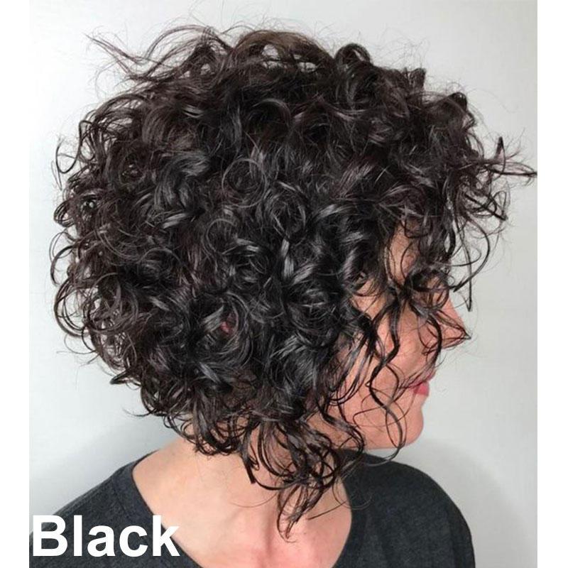 Layered Curly Hair Topper Works With Any Hair Length And Face Shape