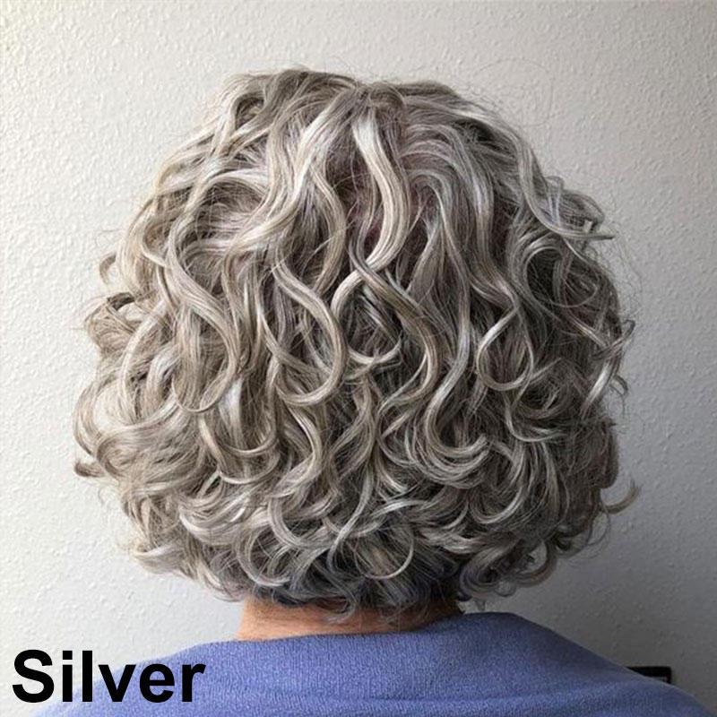 Layered Curly Hair Topper Works With Any Hair Length And Face Shape