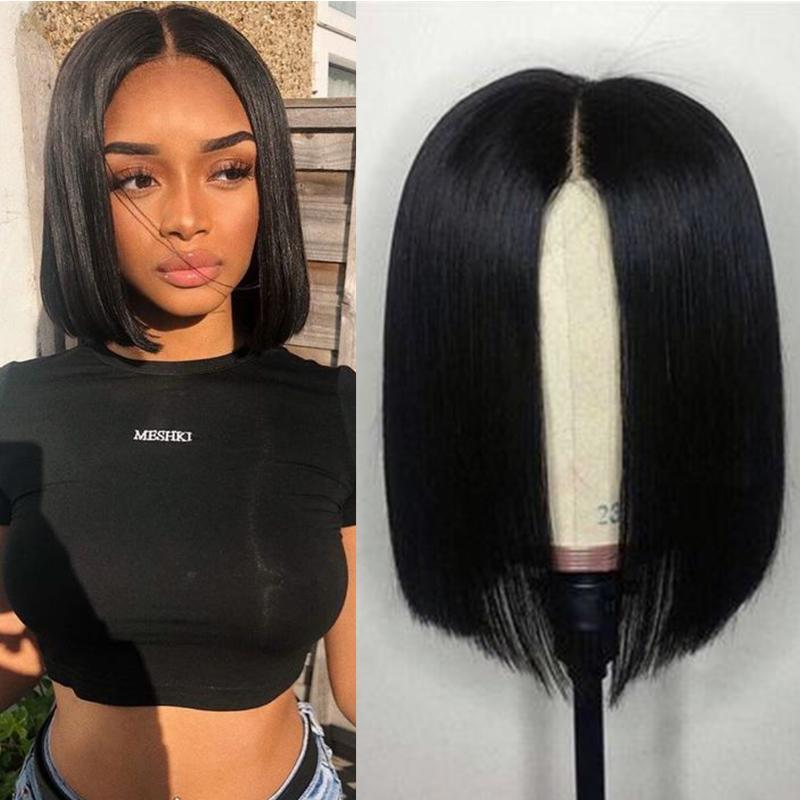 2024 New brazilian straight hair 360  bob ladies wig