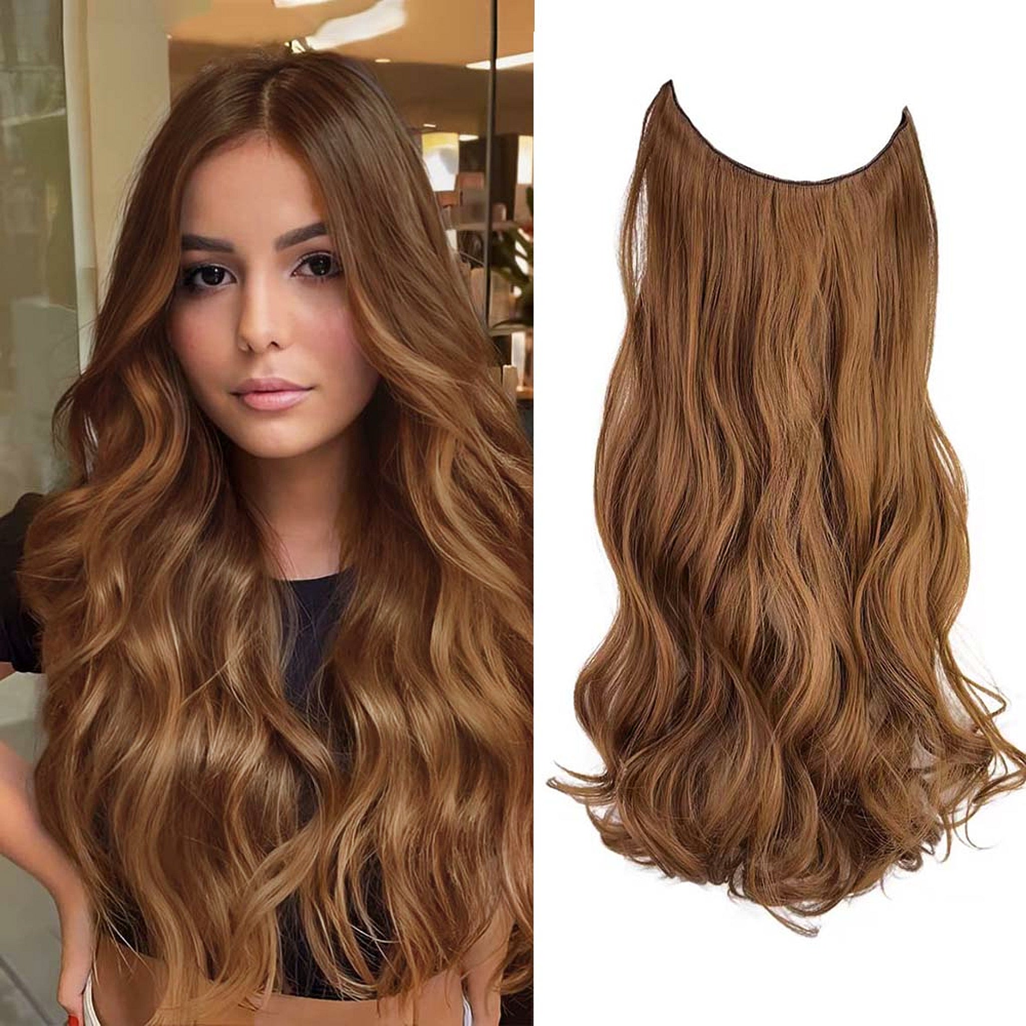 🔥Last Day 50% OFF🔥Wave Clip in Hair Extensions Wigs