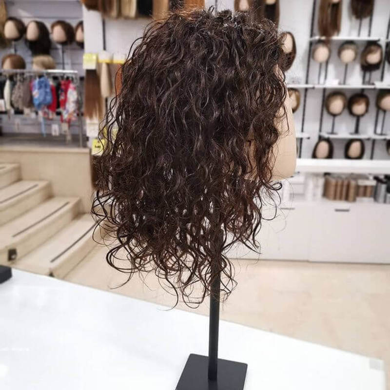 Curly Hair Topper For Women Charming & Natural & Soft