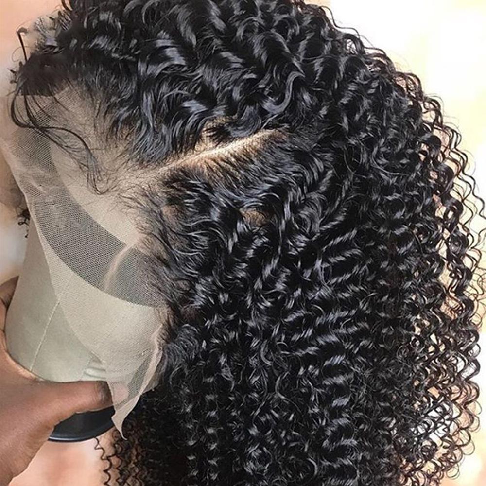 Brazilian Water Wave 360 Lace Frontal Wigs Lace Front  Wigs Pre Plucked With Baby Hair Remy Brazilian Lace Wig