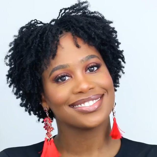 Best Design Africa Spiral Natural Short Curly Wig