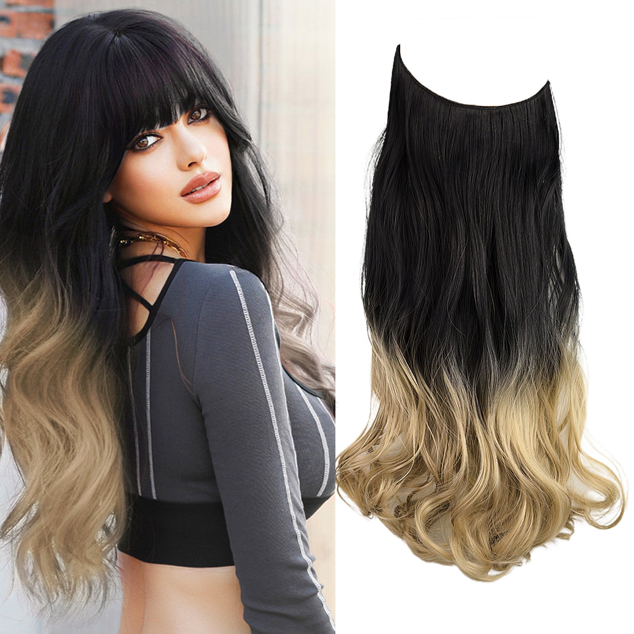 🔥Last Day 50% OFF🔥Wave Clip in Hair Extensions Wigs