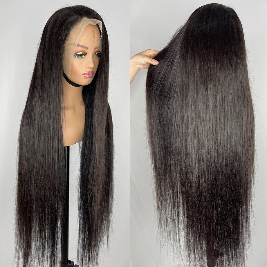 Straight Lace Front Wig Brazilian For Women 13x6 Hd Transparent 360 Lace Frontal Wig